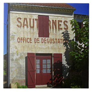 Sauternes Office de Degustation (Wine Tasting Tile