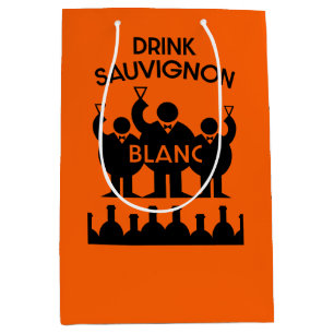 Sauvignon Blanc Wine Drinker   Medium Gift Bag