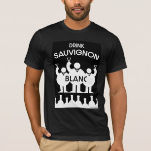 Sauvignon Blanc Wine Drinker Poster T-Shirt
