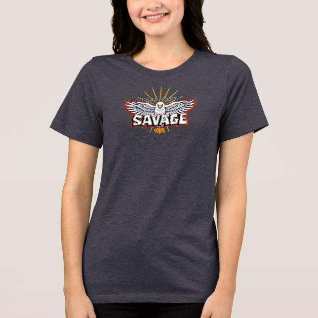SAVAGE-74 Tri-Blend SHIRT (Front)