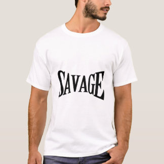 Savage Graphic Tee – Bold Attitude Streetwear Desi