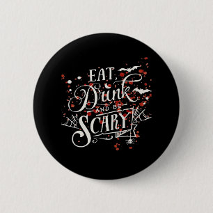 Savage Halloween Spooky Aesthetic 6 Cm Round Badge