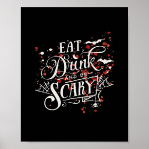 Savage Halloween Spooky Aesthetic Poster