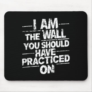 Savage Ice Hockey Goalie Quote  Mouse Mat