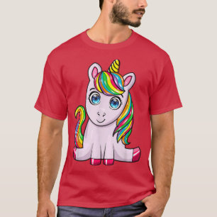 Savage Sweet Unicorn Rainbow Squad Unicorn  T-Shirt