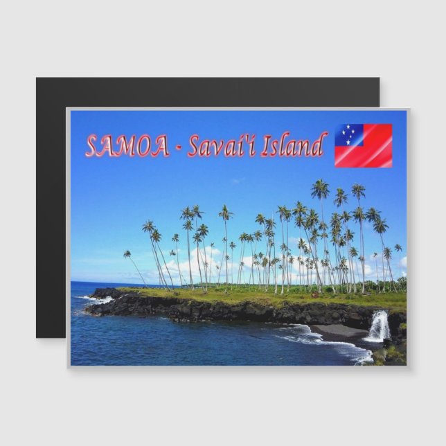 Savai'i Island - Samoa - (Front/Back)