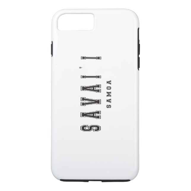 Savaii Samoa Case-Mate iPhone Case (Back)