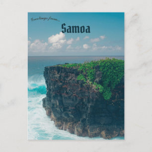  Savai'i Samoa Postcard