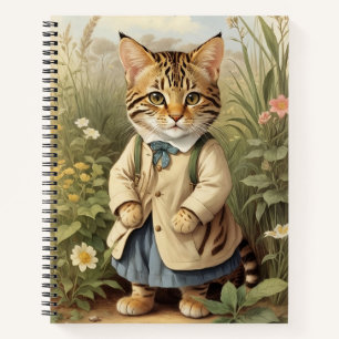 Savanna Cat Notebook