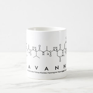 Savanna peptide name mug