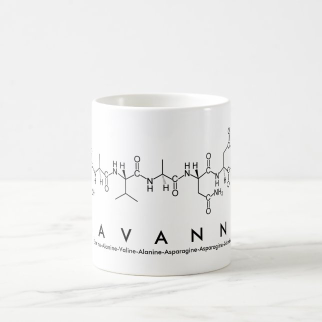 Savanna peptide name mug (Center)