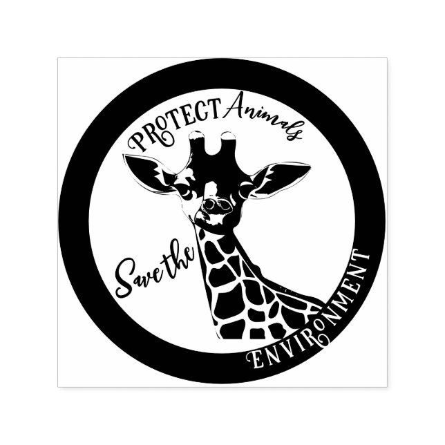 Savanna Queen denim jacket Self-inking Stamp (Design)