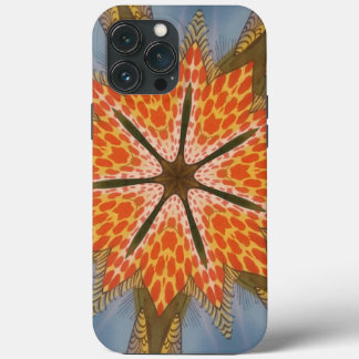 Savanna Star Bloom – A Bold African Animal Print iPhone 13 Pro Max Case