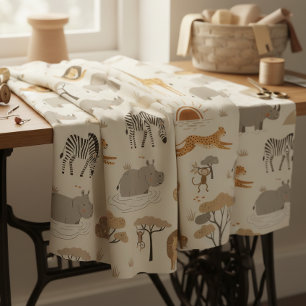 Savanna Sunrise Safari Pattern ID1259 Fabric