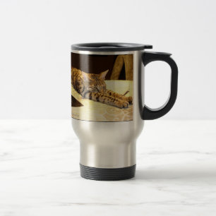 Savannah Cat Awakening Mug