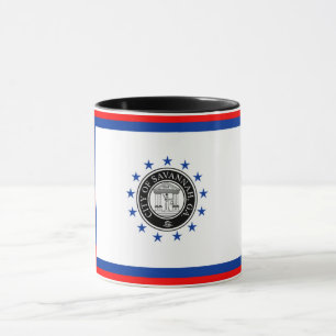 Savannah city flag mug