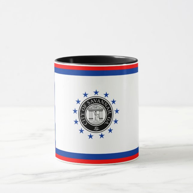 Savannah city flag mug (Center)