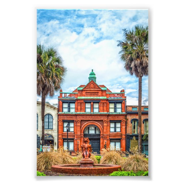 Savannah Cotton Exchange Photo Print (Front)