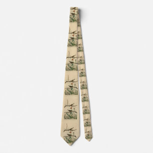 Savannah Finch (Sparrow) Audubon Birds of America Tie
