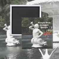 Savannah GA Forsyth Park Fountain Triton
