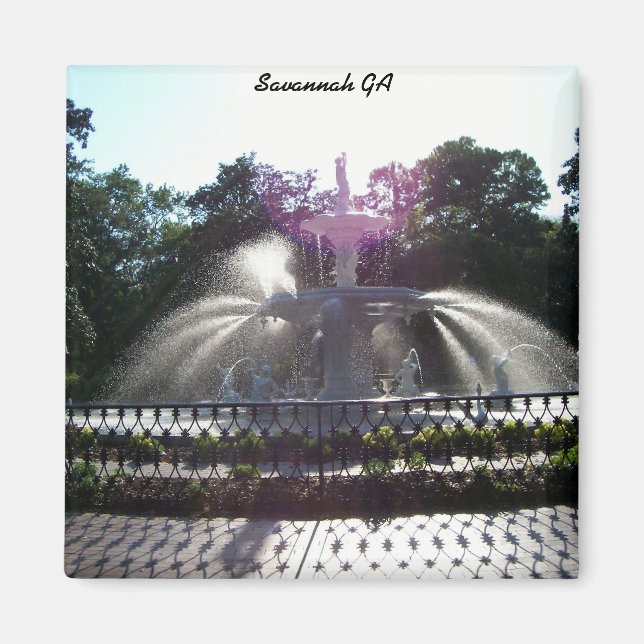 Savannah GA Magnet (Front)