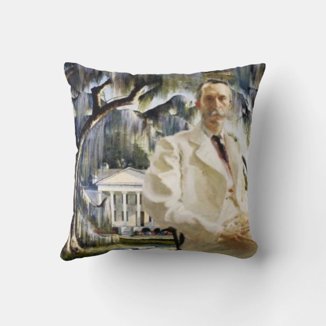 Savannah Gentleman with Cat Cushion (Back)