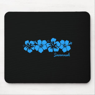 Savannah Georgia Hibiscus Flower Womens Souvenir V Mouse Mat