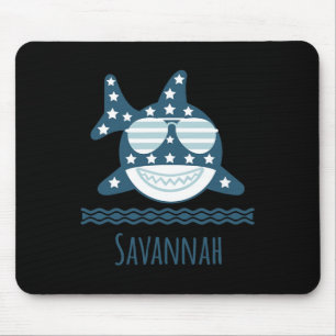 Savannah Georgia Nautical Coastal Fishing Boating Mouse Mat