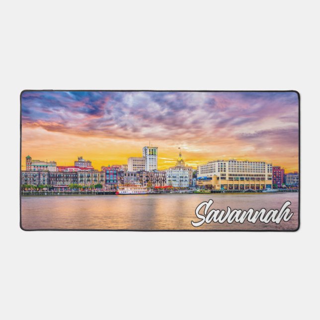 Savannah, Georgia, United States Desk Mat (Front)