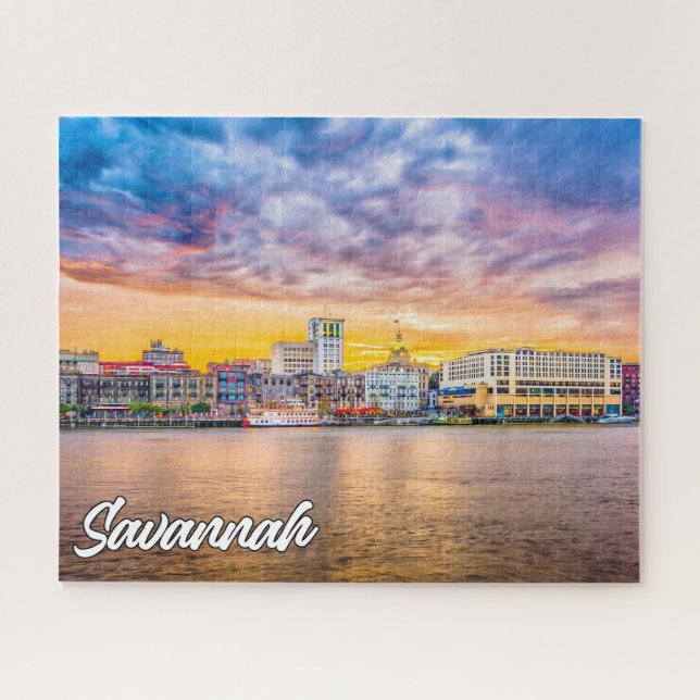 Savannah, Georgia, United States Jigsaw Puzzle (Horizontal)
