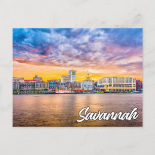 Savannah, Georgia, United States Postcard