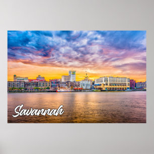 Savannah, Georgia, United States Poster