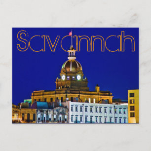 Savannah, Georiga, U.S.A. Postcard