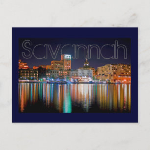 Savannah, Georiga, U.S.A. Postcard