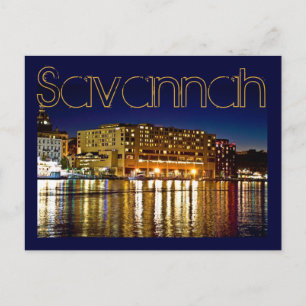 Savannah, Georiga, U.S.A. Postcard