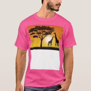 Savannah Giraffes African Giraffe T-Shirt