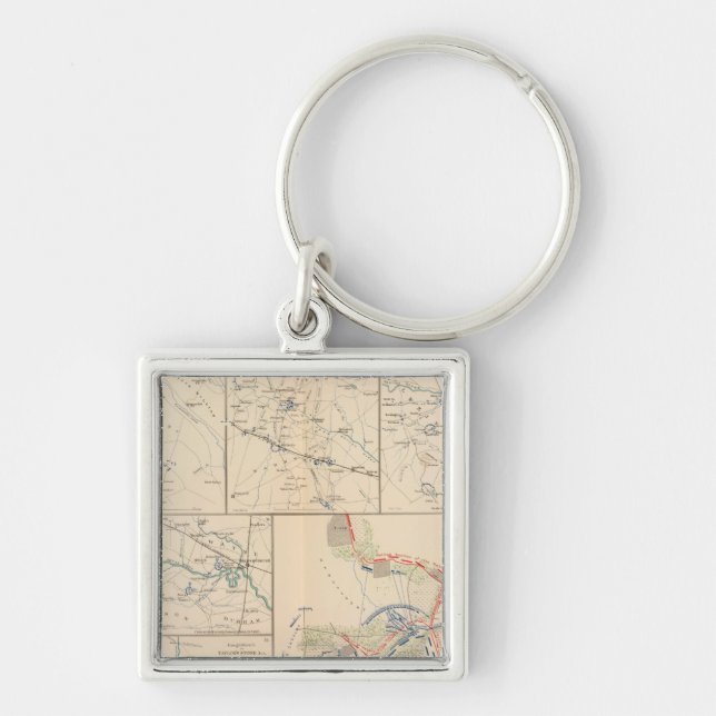 Savannah Goldsborough campaign maps Key Ring (Front)