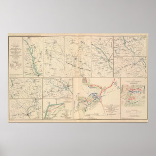 Savannah Goldsborough campaign maps Poster