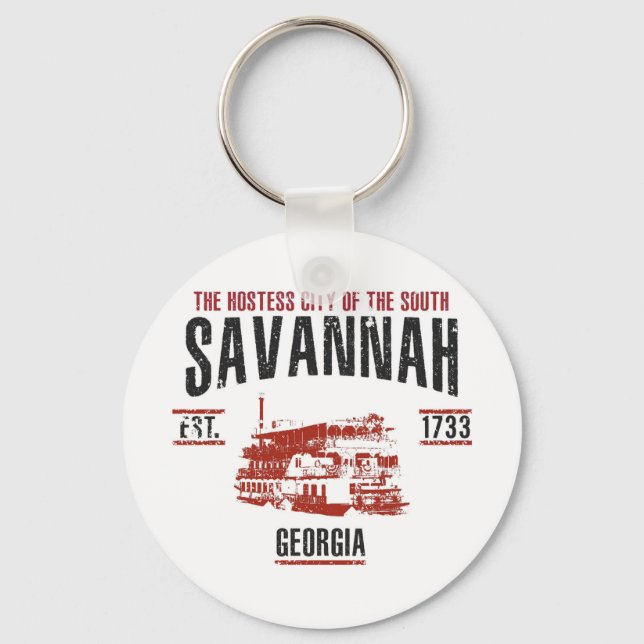 Savannah Key Ring (Front)