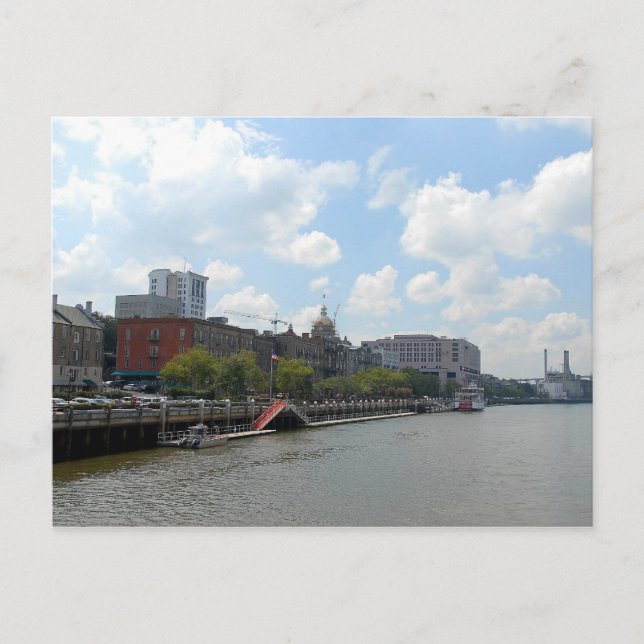 Savannah River Front Postcard (Front)