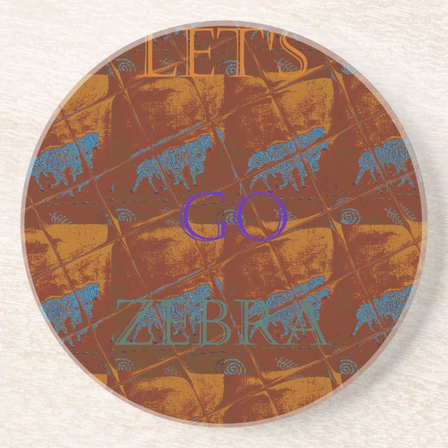 Savannah  Safari  Lets Go Zebra  Hakuna Matata mot Coaster (Front)