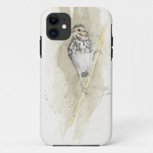 Savannah Sparrow in Early Spring iPhone 11 Case
