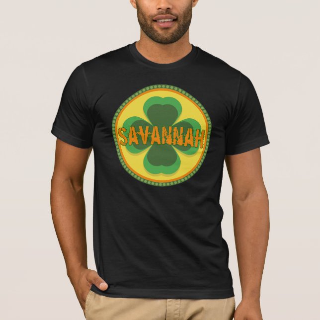 Savannah St. Patrick's Day T-Shirt (Front)