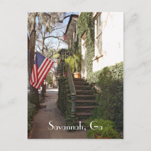 Savannah Staircase Postcard