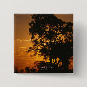 Savannah Sunset Button