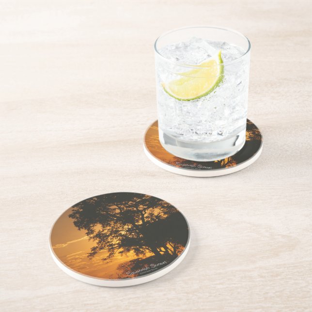 Savannah Sunset Coaster (Side)