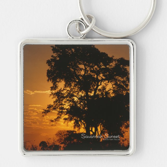 Savannah Sunset Key Ring (Front)