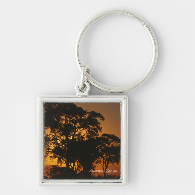 Savannah Sunset Key Ring (Front)