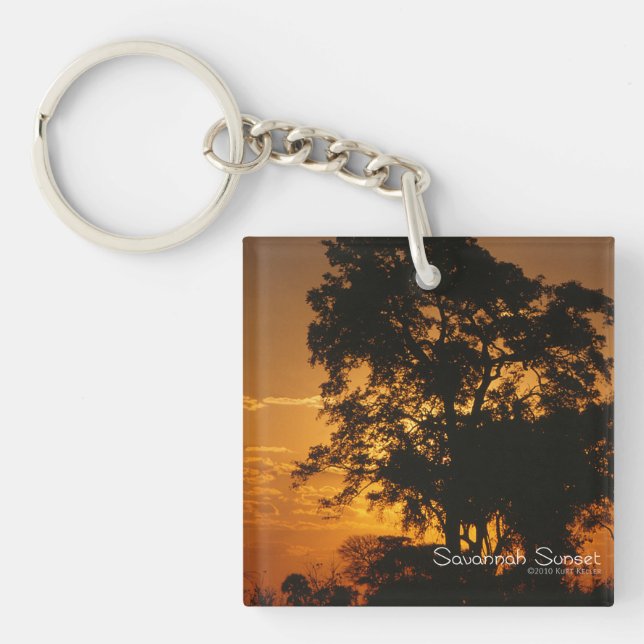 Savannah Sunset Key Ring (Front)
