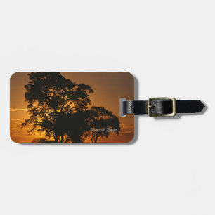 Savannah Sunset Luggage Tag